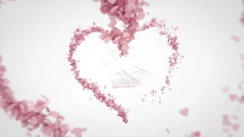 Heart Logo Reveal Bundle Stock After Effects