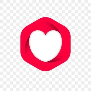 Heart logo vector infinity loop icon. Isolated modern heart symbol for cardio イラスト素材