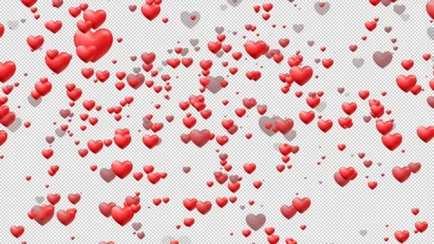 Heart Love Animation Background Stock Footage 263281395