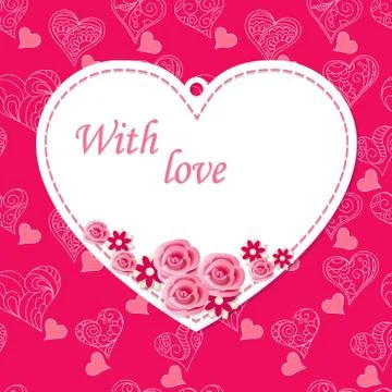Heart With love Stock Illustration