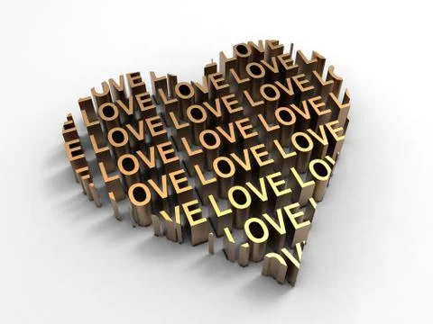 Heart of Love Stock Illustration