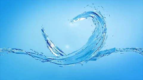Heart love making by water. Human ecology, Health Day Stock Footage 80552189