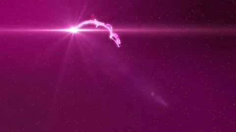 Heart made from particles Stock Footage 19895197