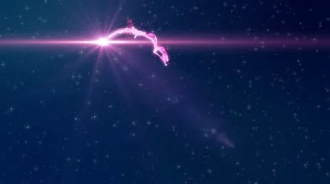 Heart made from particles Stock Footage 20433278