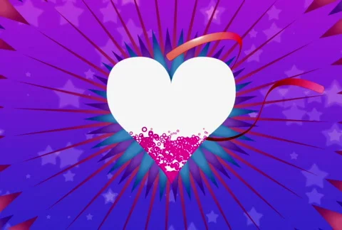 Heart masking 스톡 동영상 503308