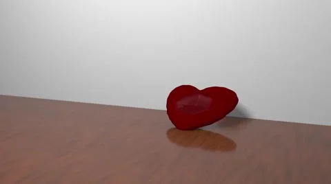 Heart Melting from Middle and turns into Blood Stock After Effects