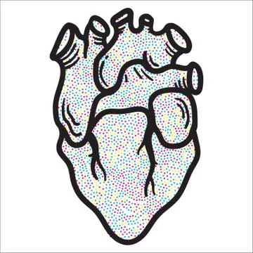 Heart modern element Stock Illustration