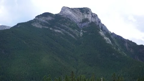 Heart Mountain Front Canmore Stock Footage 144386846