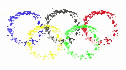 Heart olympic Video stock 10897112