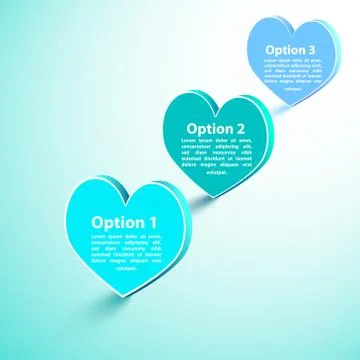 Heart option Stock-Illustration