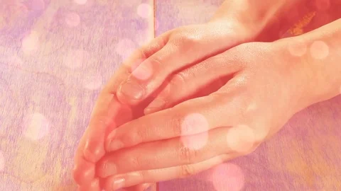 Heart in palms Stock Footage 120278339