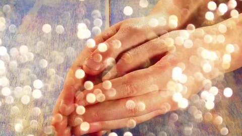 Heart in palms Stock Footage 120278346