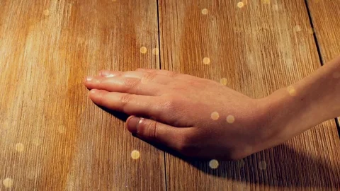 Heart in palms Stock Footage 120278352