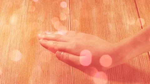 Heart in palms Stock Footage 120278355