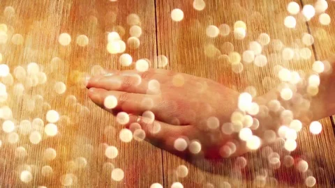 Heart in palms Stock Footage 120278356