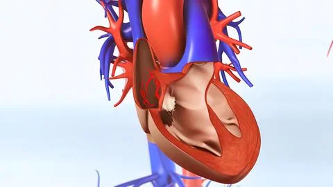 Heart palpitations are the feeling of having a fast, fluttering or pounding h イラスト素材