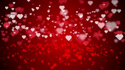 Heart Particble NEW Stock Footage 146958436