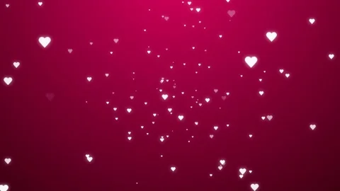 Heart particle effect for celebration Stock-Footage 166153681