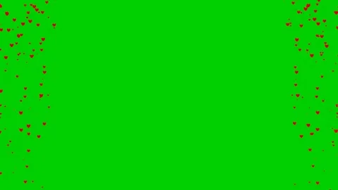 Heart Particle effect for video editing Stock Footage 268575852