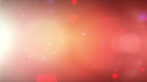 Heart particles explosion background. Stock Footage 46603286
