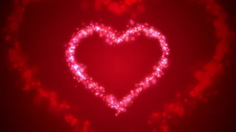 Heart Particles Stock-Footage 5501988