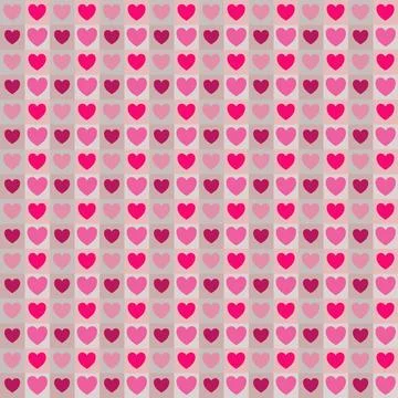 Heart pattern ethnic pattern seamless ,geometric ethnic pattern Illustrazione stock