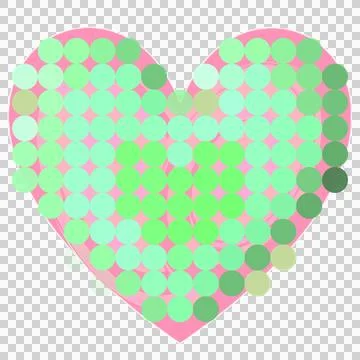 Heart pattern, fabric pattern, design In 20250204134424 Illustrazione stock