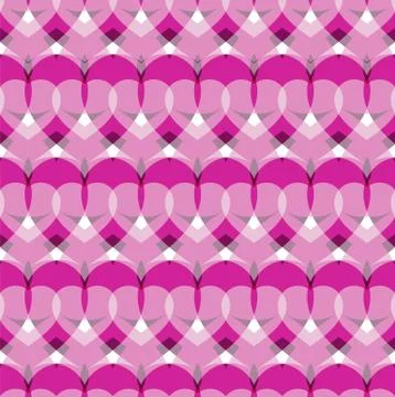 Heart pattern Stock Illustration