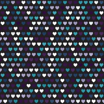 Heart pattern. Seamless vector Stock Illustration