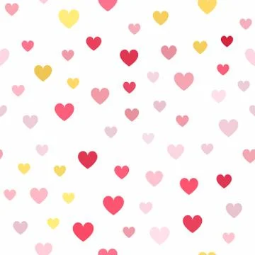 Heart pattern. Seamless vector Stock Illustration
