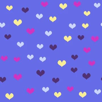 Heart pattern. Seamless vector Stock Illustration