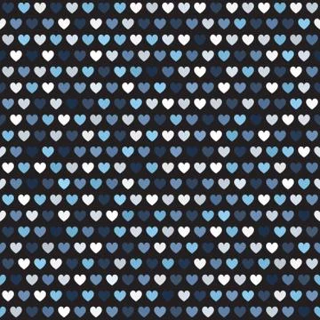 Heart pattern. Seamless vector Stock Illustration