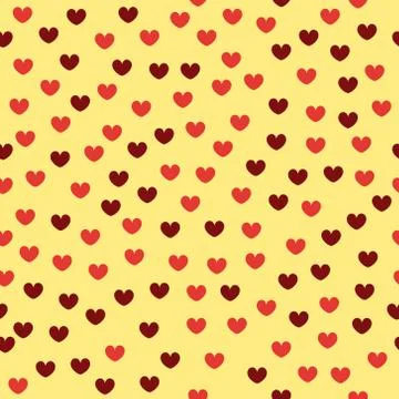 Heart pattern. Seamless vector Stock Illustration