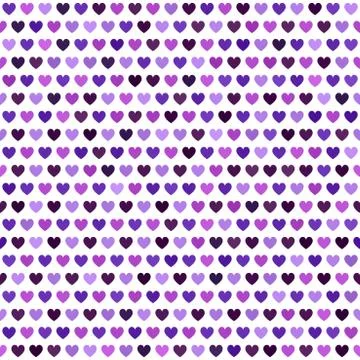 Heart pattern. Seamless vector Illustrazione stock