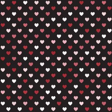 Heart pattern. Seamless vector Stock Illustration