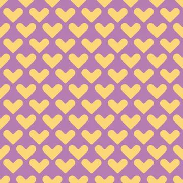 Heart Pattern Vector Stock Illustration