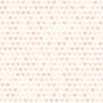 Heart pattern. Vector seamless background Stock Illustration