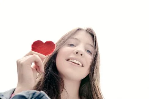 Heart Up 스톡 사진