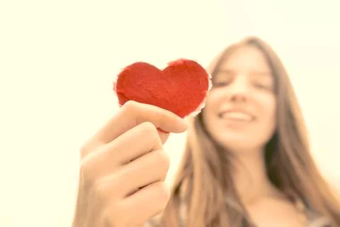 Heart Up 스톡 사진