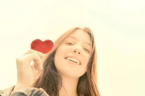 Heart Up 스톡 사진