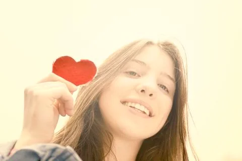 Heart Up 스톡 사진