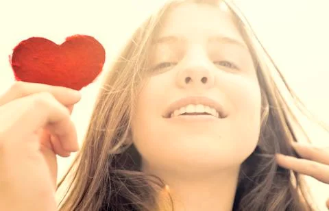 Heart Up 스톡 사진