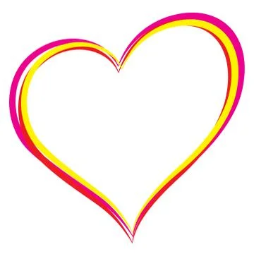 Heart picture Stock Illustration