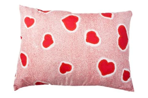 Heart pillow Stock Photos