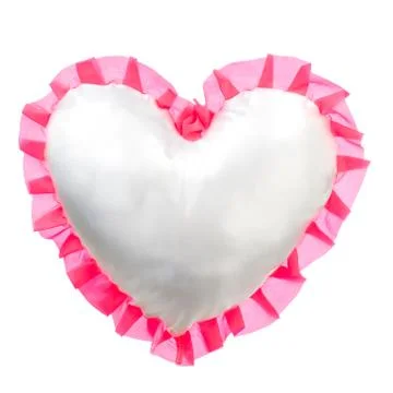 Heart pillow Stock Photos