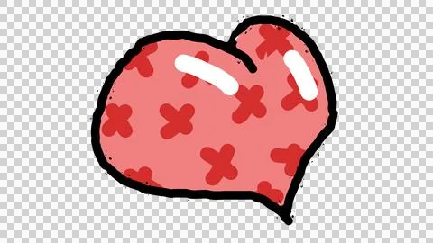 Heart pink  Stock Illustration