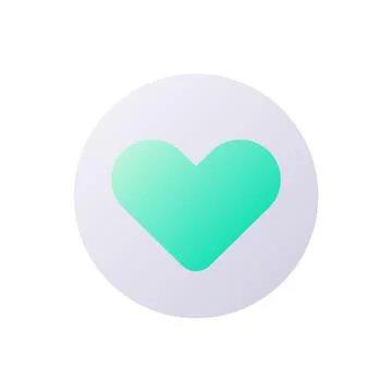 Heart pixel perfect flat gradient two-color ui icon イラスト素材