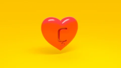 Heart Pop CC Stock Footage 100216506