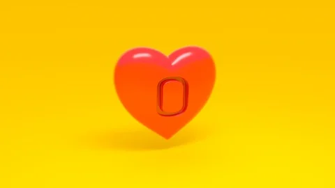 Heart Pop O Stock Footage 100221343