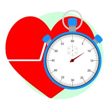 Heart pulse icon Stock Illustration